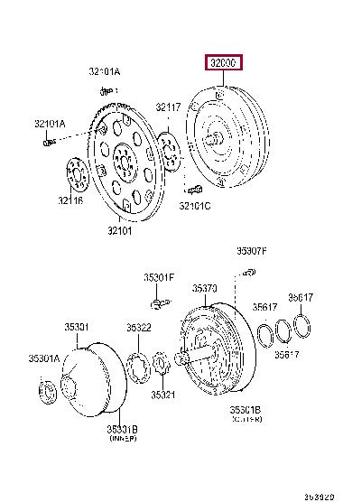 3200071020 Toyota Гидроблок