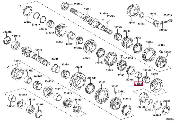 Купити Toyota 3335A-20010 за низькою ціною в Україні!