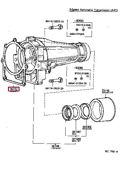 3518228010 Toyota Шайба форсунки