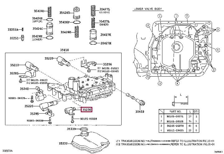 3523033030 Toyota Сальник