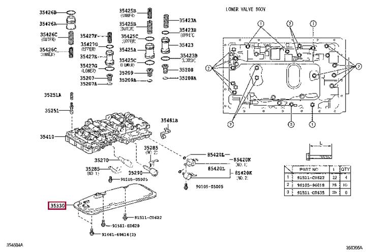 Toyota 35330-30060 Автозапчастина 3533030060: Приваблива ціна - Купити в Україні на EXIST.UA! 3533030060 Toyota Автозапчастина