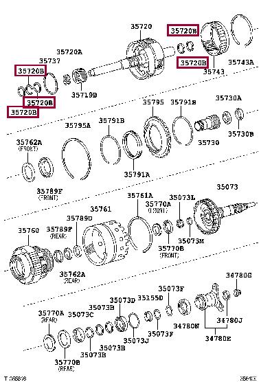 Купити Toyota 35617-50050 за низькою ціною в Україні!