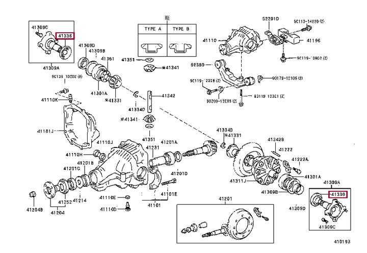 4133614010 Toyota Заглушка