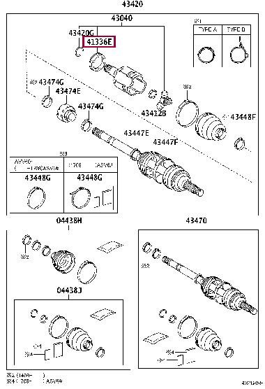 4133628030 Toyota Пыльник