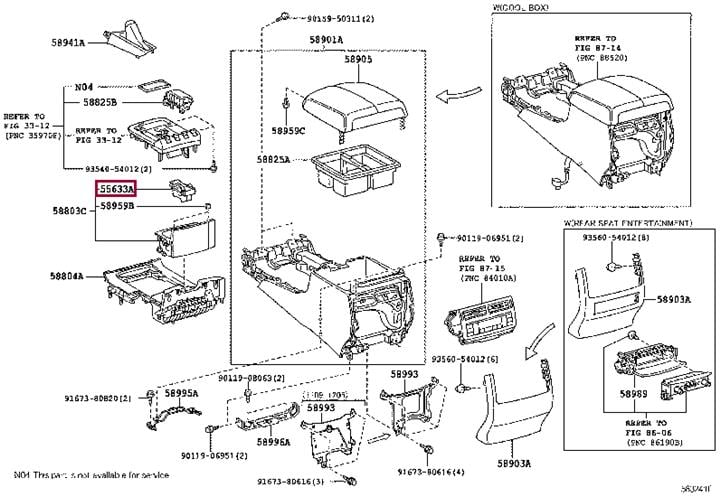 5563360050 Toyota Кронштейн кузовной