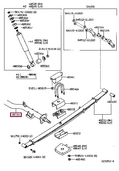 9036835004 Toyota Подшипник ступицы колеса, комплект