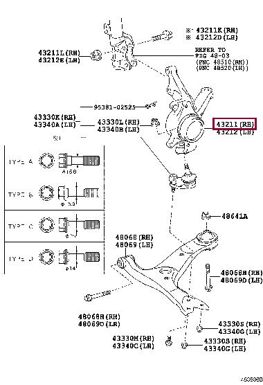 Купить Toyota 43211-02220 по низкой цене в Украине!