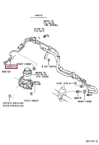 4432712010 Toyota Прокладка профилированная