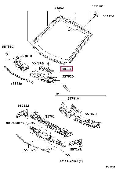 561010H020 Toyota Автозапчастина