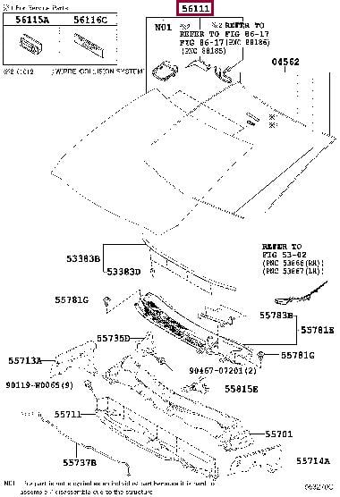 561010H030 Toyota Автозапчастина