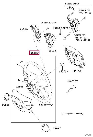 451000E250C0 Toyota Рулевое колесо