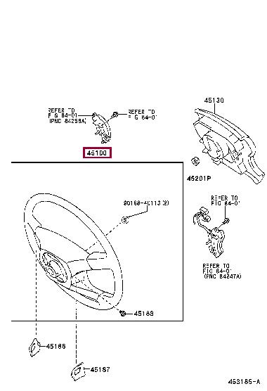 4510060500E0 Toyota Кермо