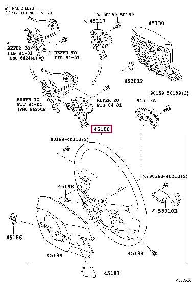 4510060620C1 Toyota Колесо рулевое