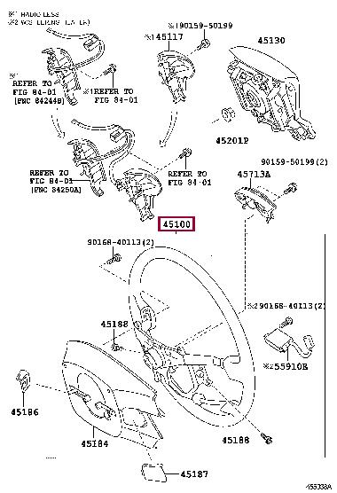 4510060620E1 Toyota Кермо