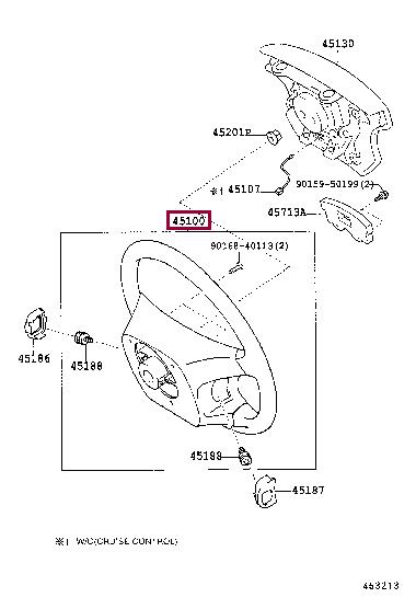 4510060650C0 Toyota Рулевое колесо