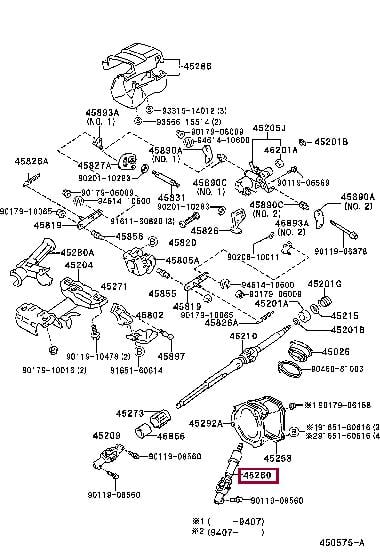 4526042030 Toyota Вал рулевого управления