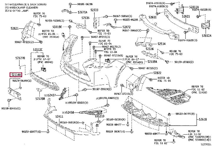 5211478060 Toyota Кронштейн бампера