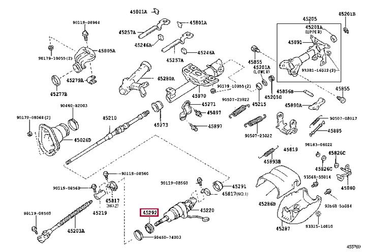 4529260160 Toyota Сальник