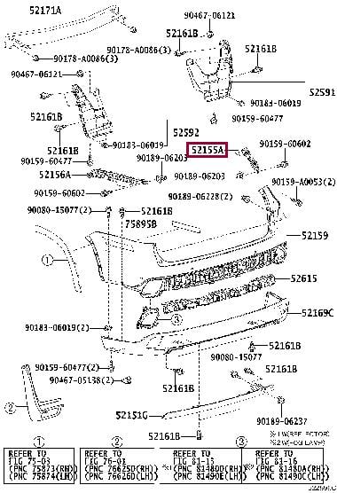 Купить Toyota 52155-0E070 по низкой цене в Украине!