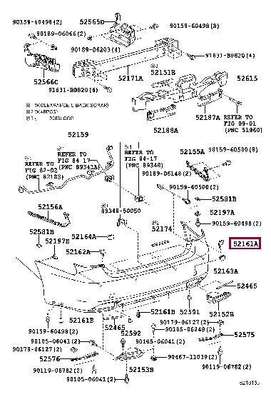 5216150901 Toyota Кронштейн бампера