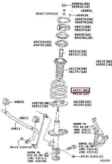 Купить Toyota 48131-42830 по низкой цене в Украине!