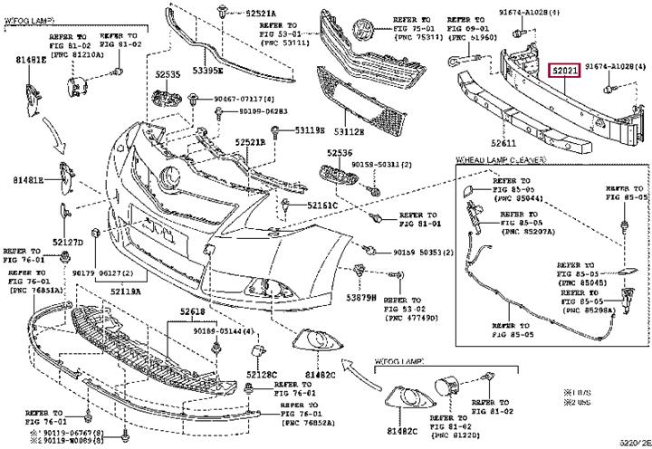 Toyota 52021-0F021 Reinforcement sub-assy, front bumper 520210F021: Отличная цена - Купить в Украине на EXIST.UA! 520210F021 Toyota Reinforcement sub-assy, front bumper