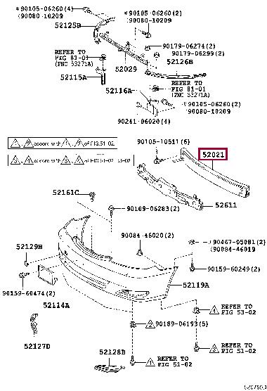 Toyota 52021-33110 Подпорка 5202133110: Отличная цена - Купить в Украине на EXIST.UA! 5202133110 Toyota Подпорка