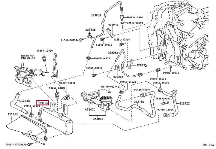 3291048100 Toyota Радиатор масляный