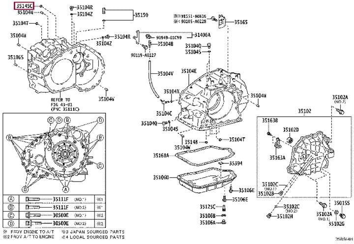 3514533010 Toyota Сальник
