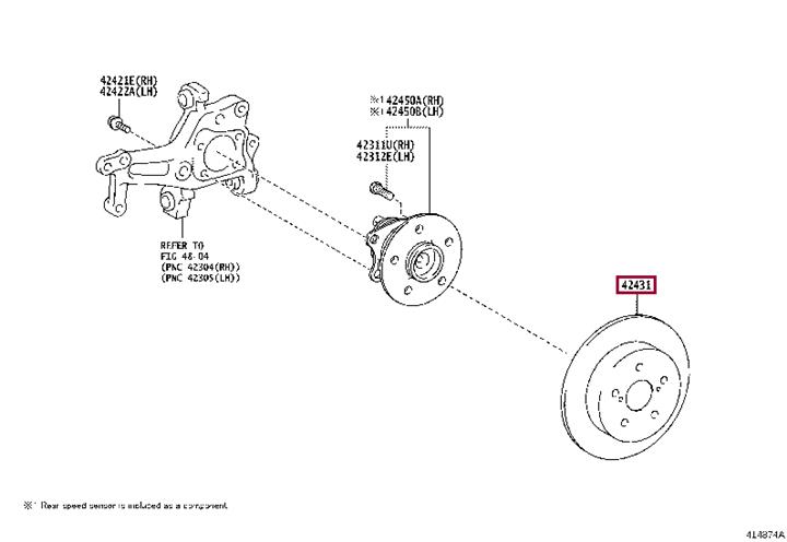 Купить Toyota 42431-78010 по низкой цене в Украине!