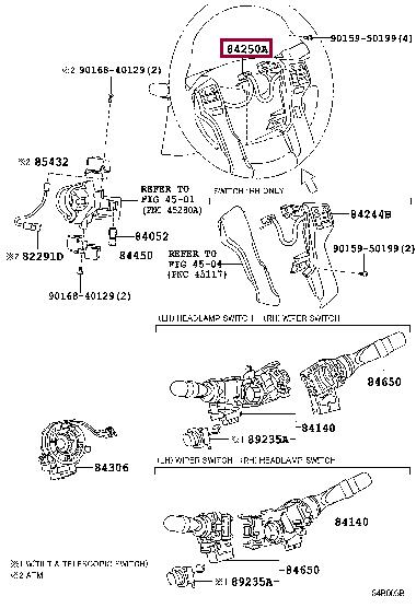 8425060150B1 Toyota Переключатель