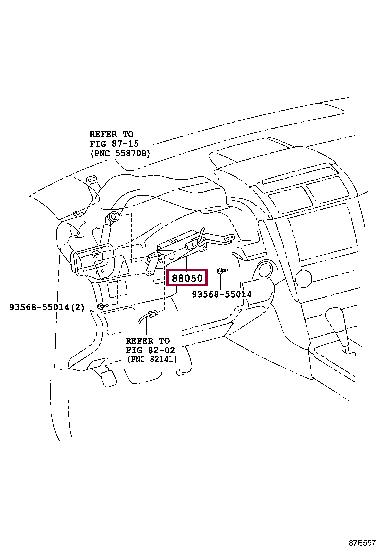 8805033040 Toyota Генератор очистки воздуха салона