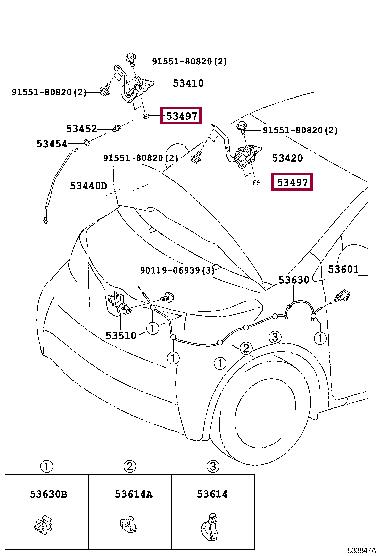 5349720070 Toyota Шайба