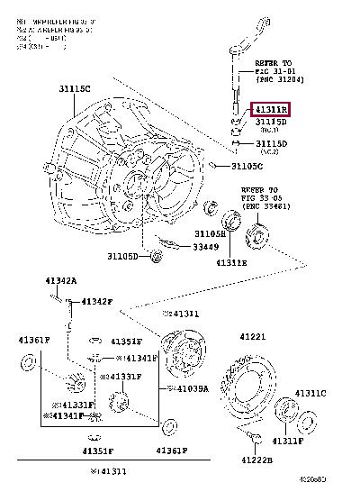 90310W0002 Toyota Сальник