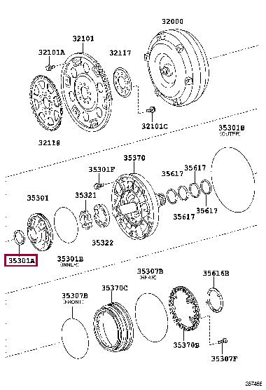 9031145032 Toyota Сальник