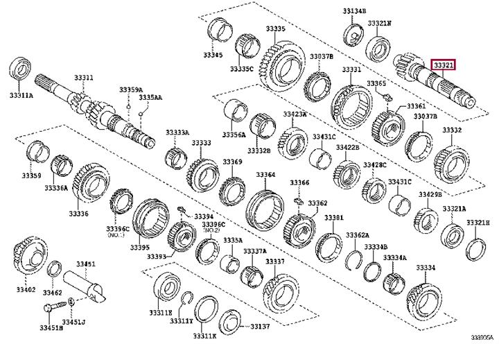 90366W0028 Toyota Подшипник