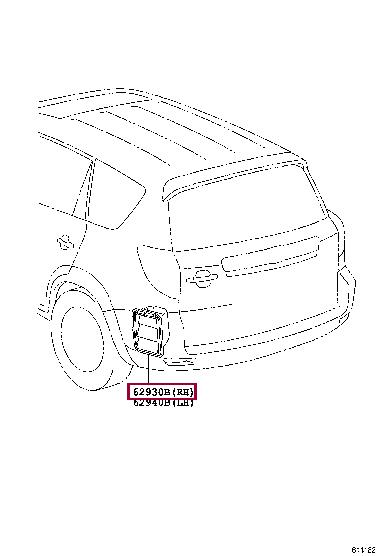 6290342030 Toyota Воздуховод