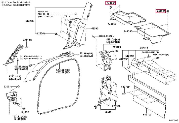 9008046276C0 Toyota Клипса