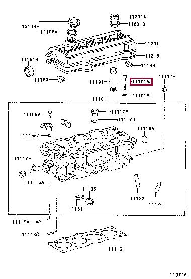 Toyota 90109-10132 Болт головки блока цилиндров (ГБЦ) 9010910132: Отличная цена - Купить в Украине на EXIST.UA! 9010910132 Toyota Болт головки блока цилиндров (ГБЦ)