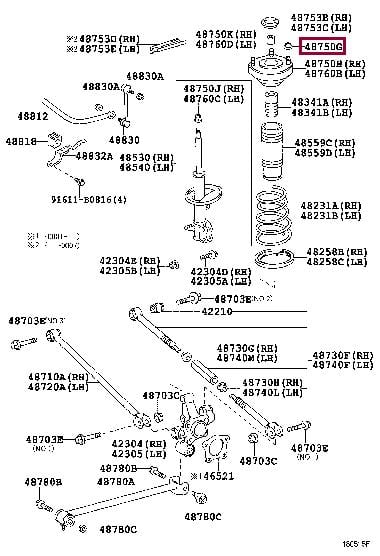Toyota 90178-08007 Гайка 9017808007: Приваблива ціна - Купити в Україні на EXIST.UA! 9017808007 Toyota Гайка