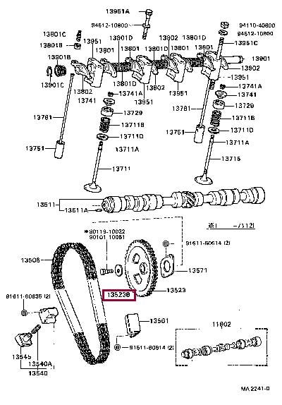 9020110203 Toyota Шайба