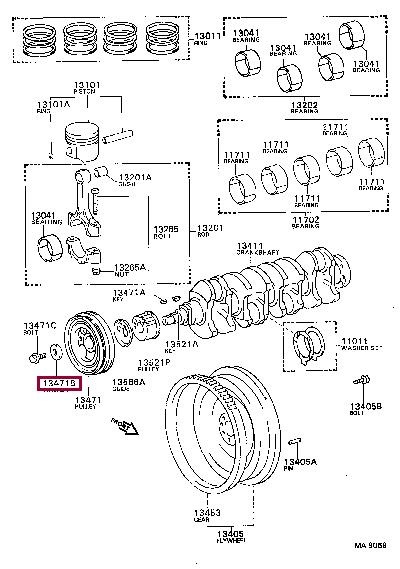 9020114005 Toyota Шайба опорная сателлитов дифференциала