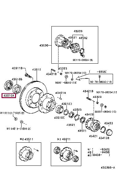 Купить Toyota 90311-62003 по низкой цене в Украине!