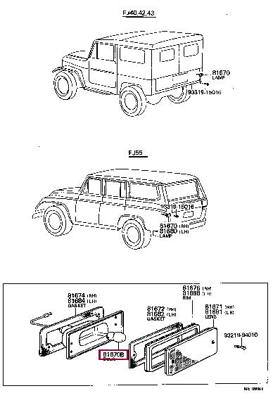 0023401157 Toyota Лампа галогенная 12В