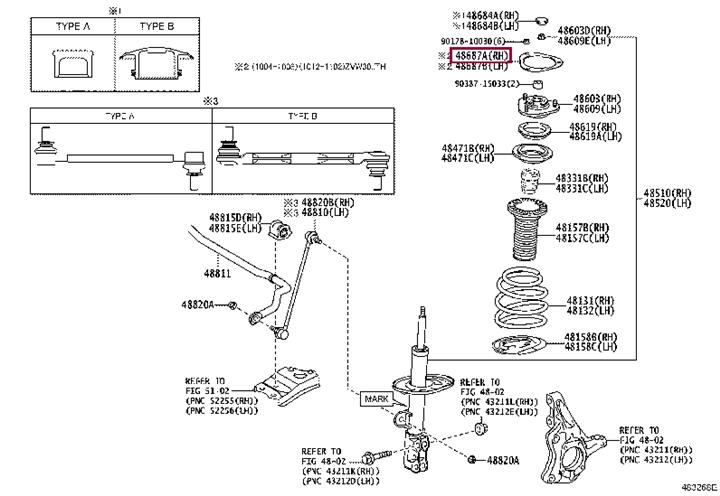 Купить Toyota 48687-28010 по низкой цене в Украине!