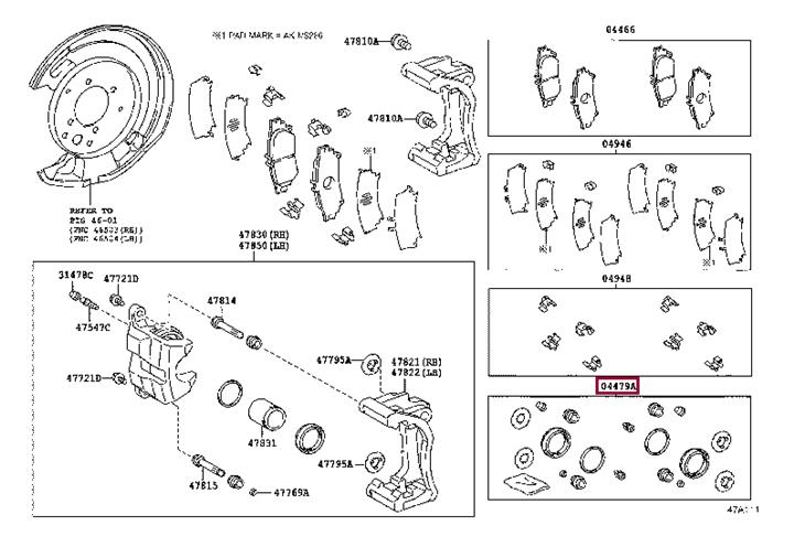 Купить Toyota 04479-30580 по низкой цене в Украине!
