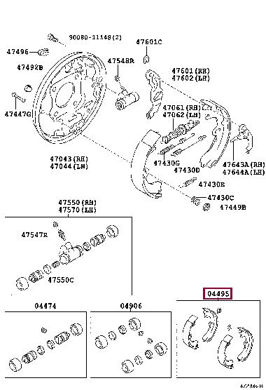 Купить Toyota 04495-01040 по низкой цене в Украине!