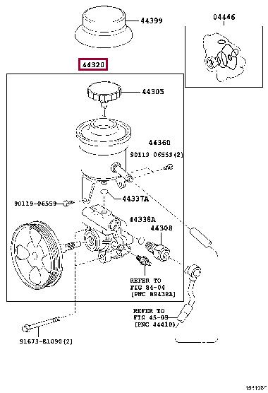 Toyota 44310-26371 Pump assy, vane 4431026371: Отличная цена - Купить в Украине на EXIST.UA! 4431026371 Toyota Pump assy, vane