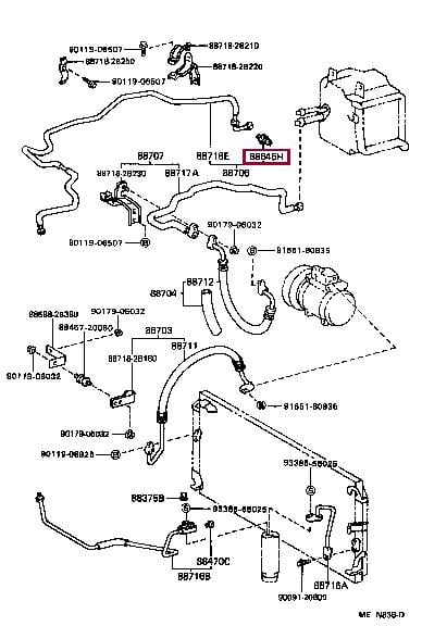 8864520040 Toyota Переключатель