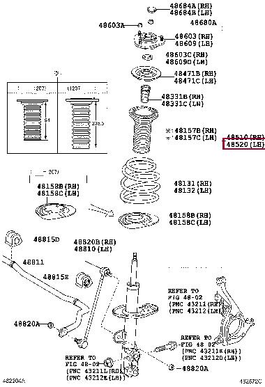 Купити Toyota 48520-80127 за низькою ціною в Україні!